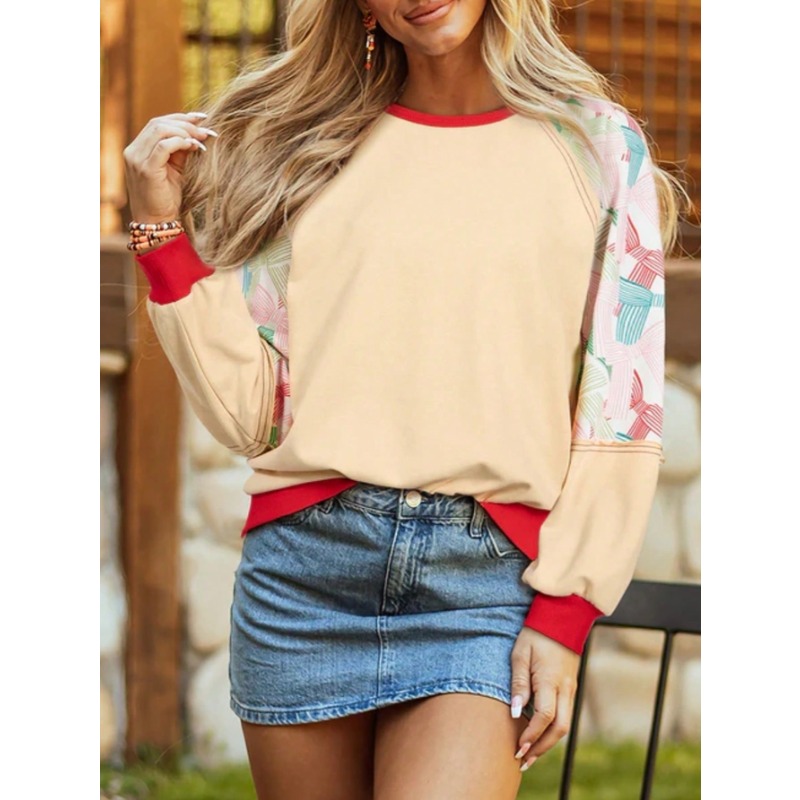 Women'S Fashion Sweatshirts - Plus Size 1XL-5XL Modisches Damen-Sweatshirt mit