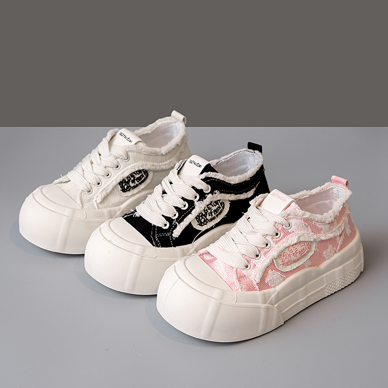 Women'S Fashion Tennis Shoes - Damen-Plateau-Turnschuhe, weiße Tennisschuhe, Damen, lässig, Low-Top,