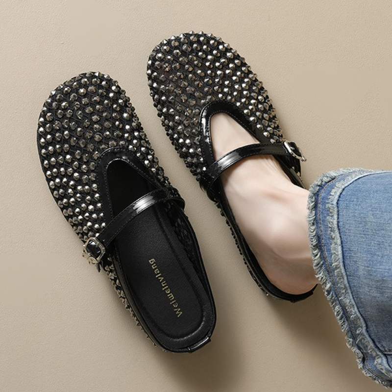 Women'S Fashion Brands - Mesh Strass Marke Hausschuhe Frauen Sommer