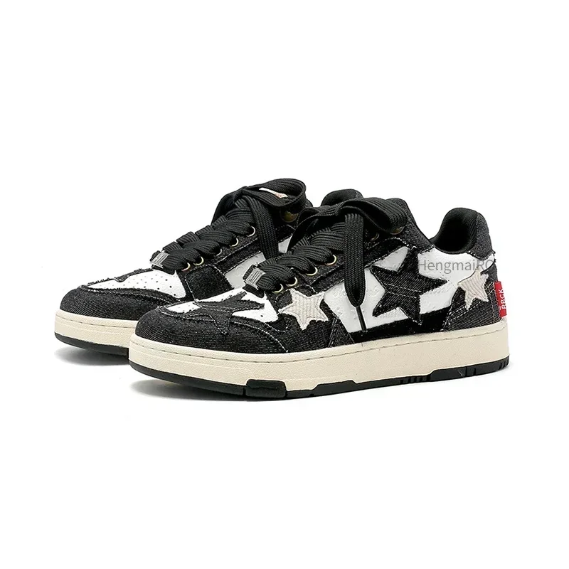Women'S Fashion Tennis Shoes - Frauen Turnschuhe Mann Retro Stern Y2K
