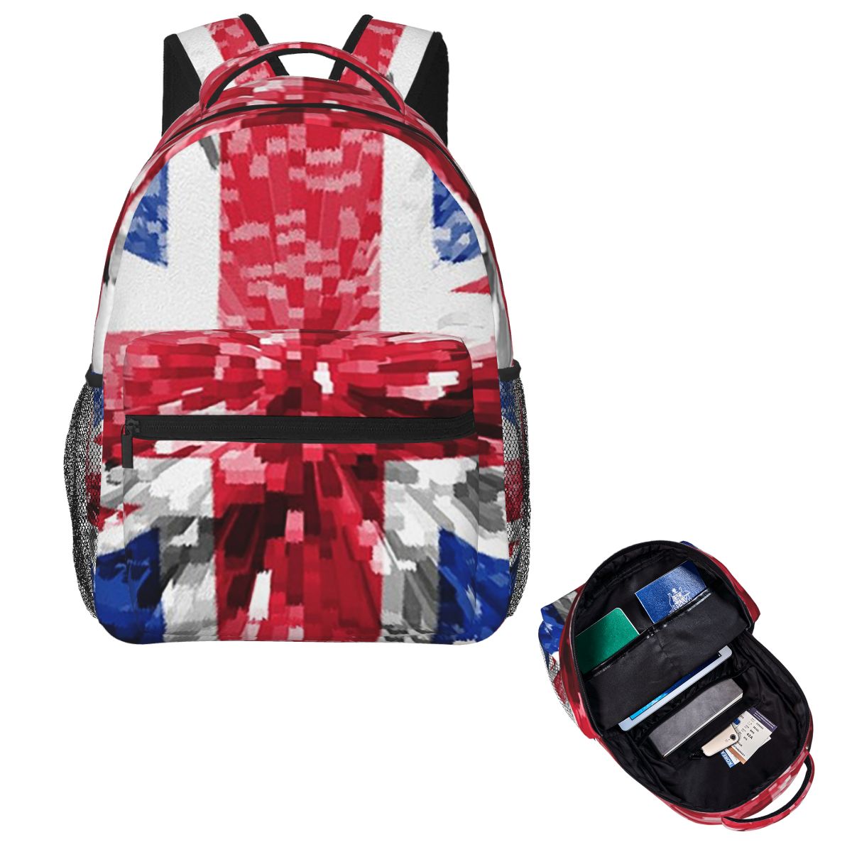 Women Fashion Uk - Union Jack Flagge des Vereinigten Königreichs