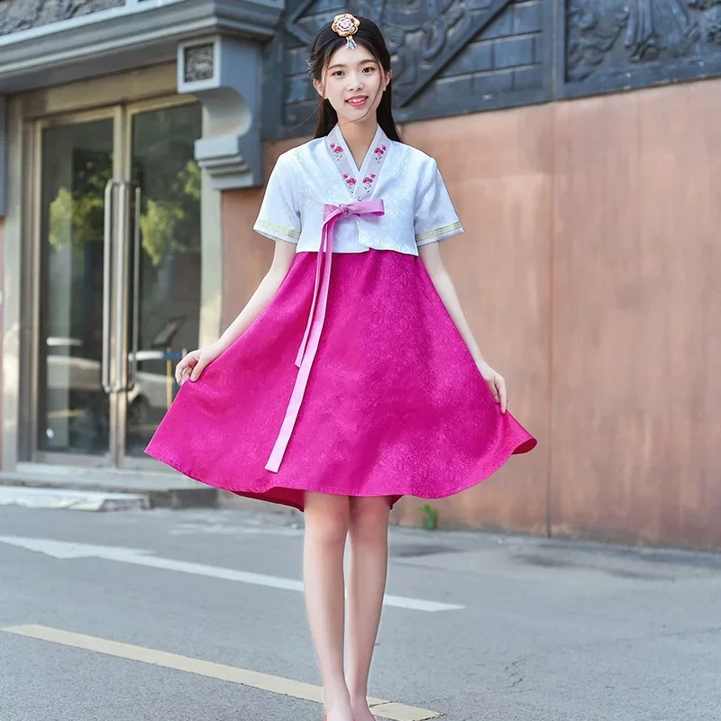 Women'S Fashion Sweatshirts - 2026 2024 Damen Hanbok-Kleid Traditionelle Koreanische