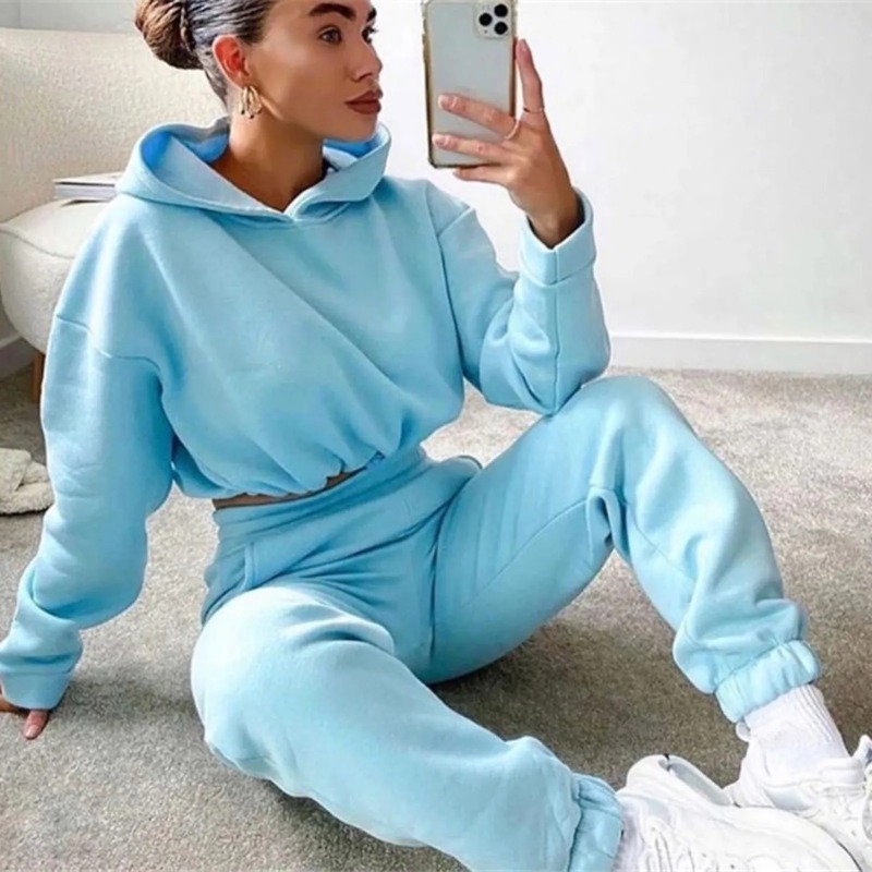 Hoodie Women Oversized - Herbst Winter 2025, neues Damen-Kapuzenpullover, zweiteiliges
