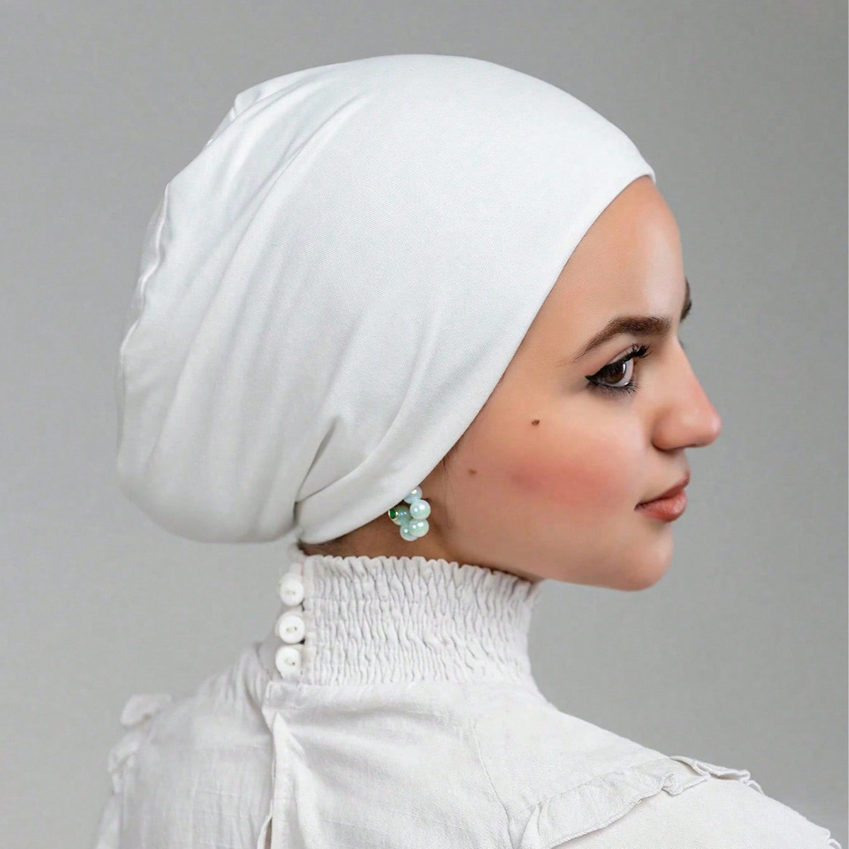 Women Fashion Hats - Heißer Soild Baumwolle Modal Jersey Hijabs