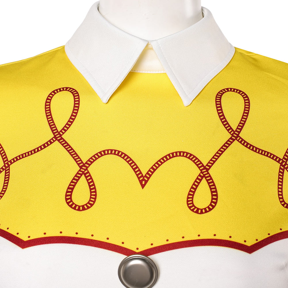 Jessie Cowgirl Cosplay-Outfit, – Belted Shirt Dress Bewertung und Preis