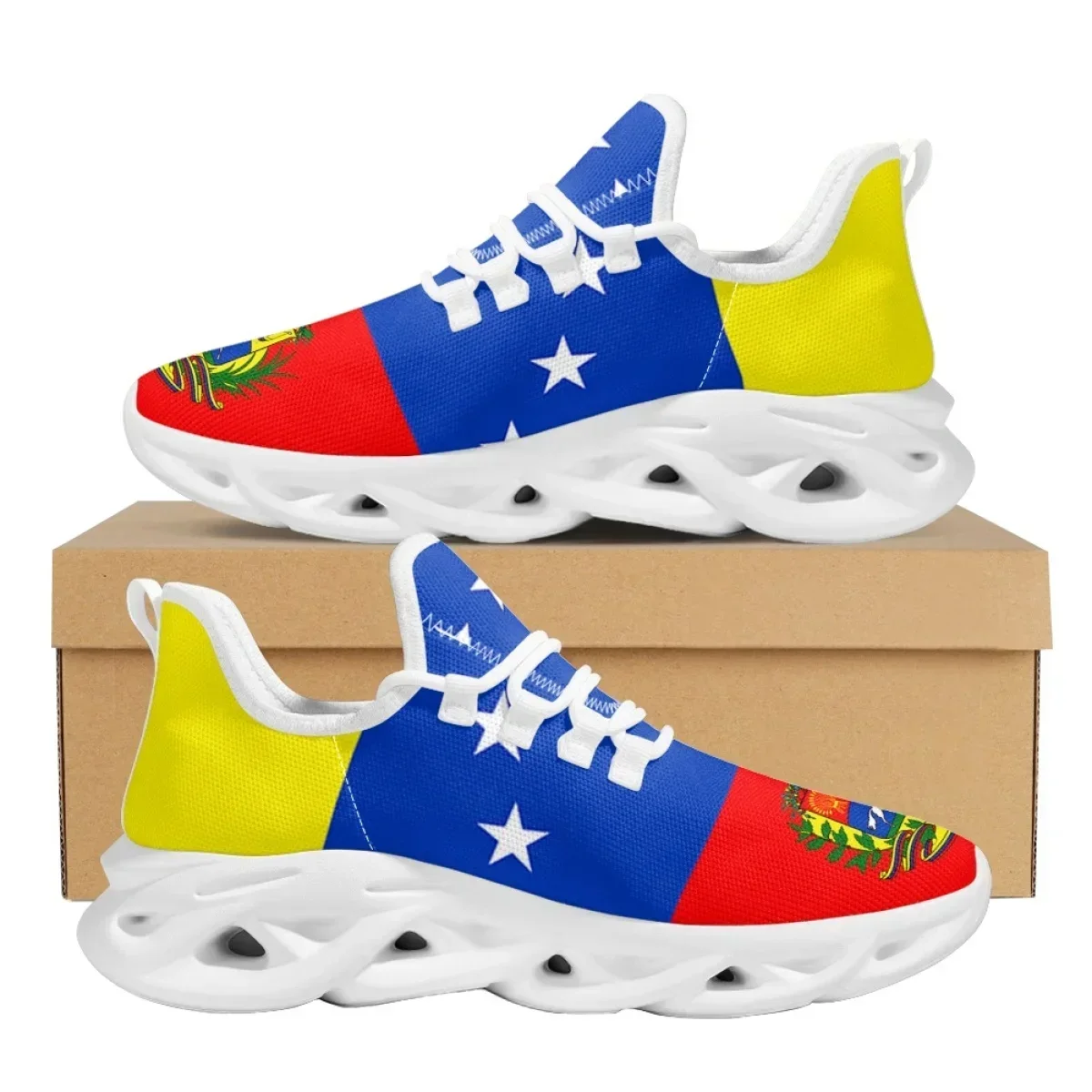 Venezuela-Flaggen-Sneaker für  – Women'S Fashion Running Shoes Bewertung und Preis