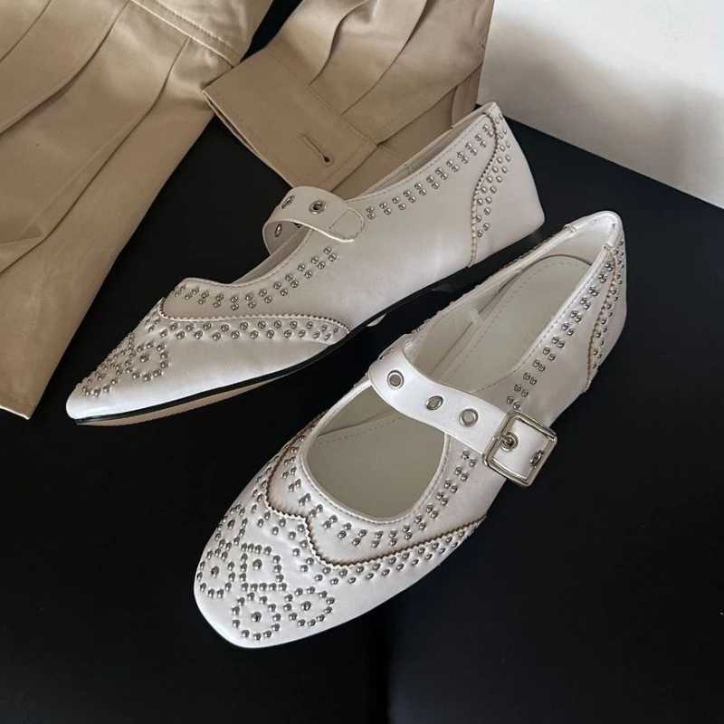Retro Niet Schnalle Design Woh – Women'S Fashion Brands Bewertung und Preis