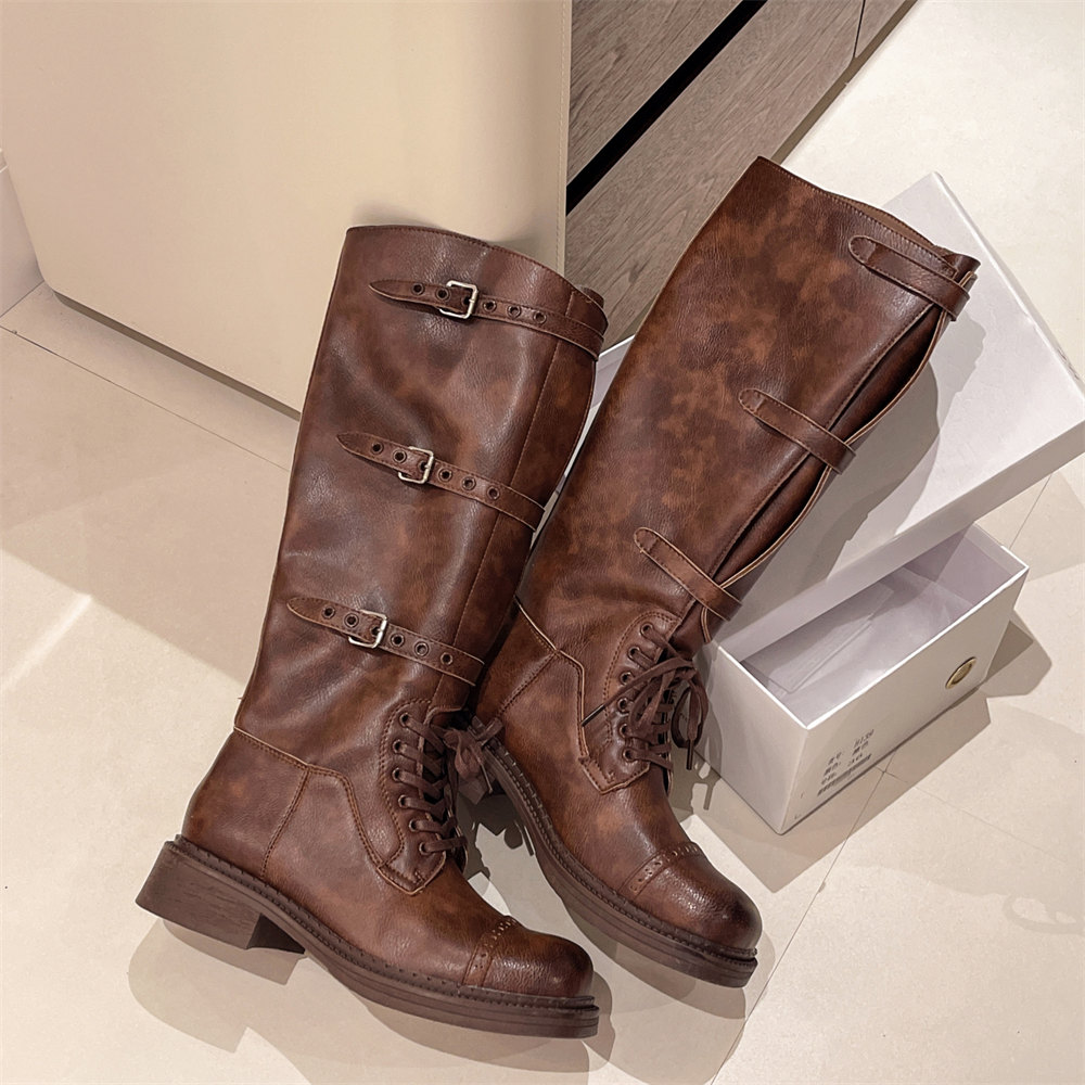 Frauen Kniehohe Stiefel Vintag – Women Fashion Youtube Bewertung und Preis