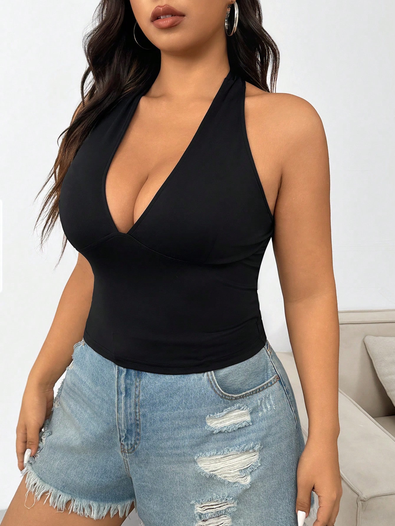Neue Mode einfarbig plus Größe – Women Fashion Vest Bewertung und Preis
