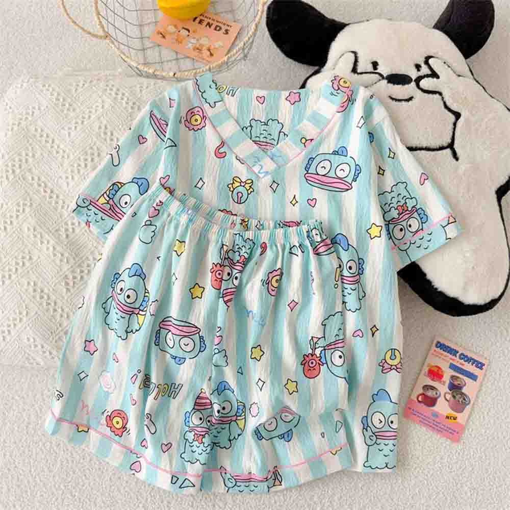 Sanrio Hangyodon Damen-Pyjama- – Women'S Fashion Pajamas Bewertung und Preis
