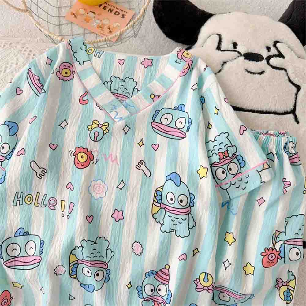 Sanrio Hangyodon Damen-Pyjama- – Women'S Fashion Pajamas Bewertung und Preis