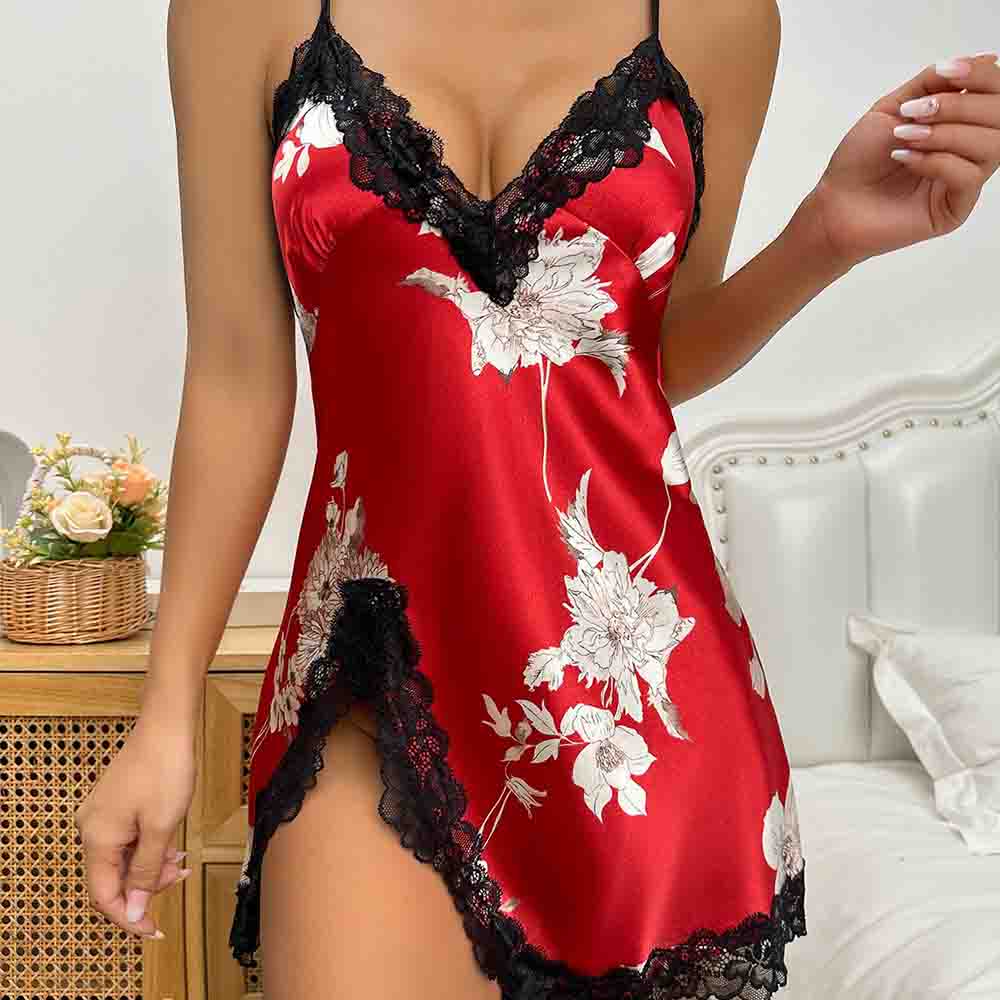 Neuer Eisseide-Schlafrock Dünn – Women'S Fashion Pajamas Bewertung und Preis