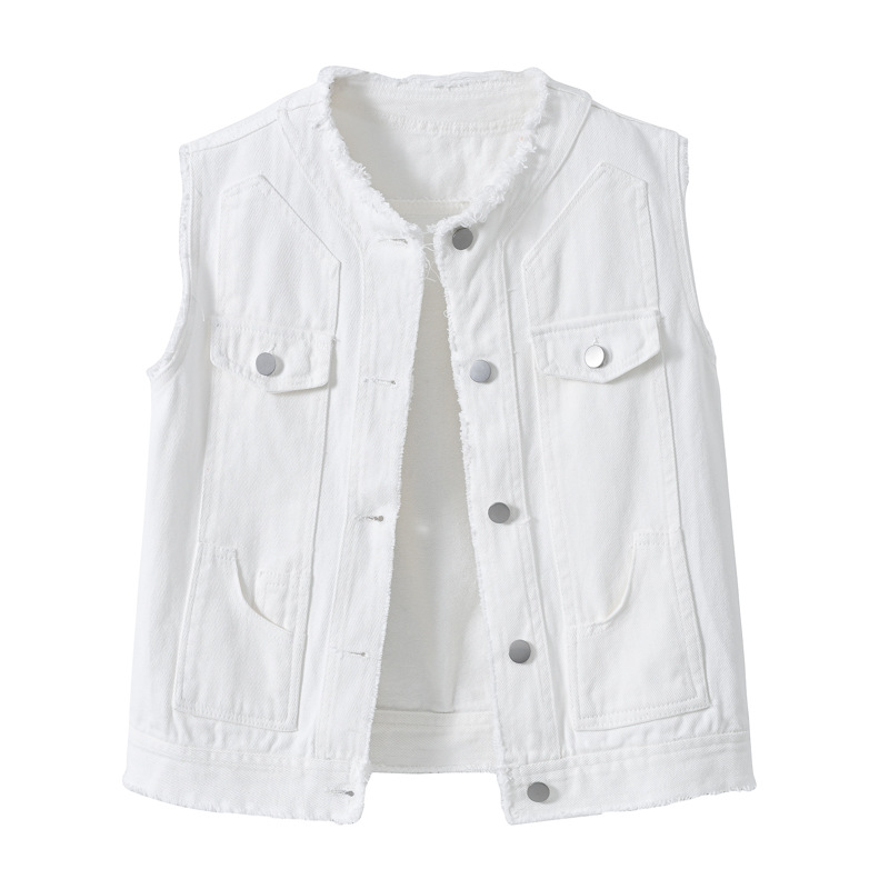 Damen Slim-Fit Ärmellose Jeans – Women Fashion Vest Bewertung und Preis