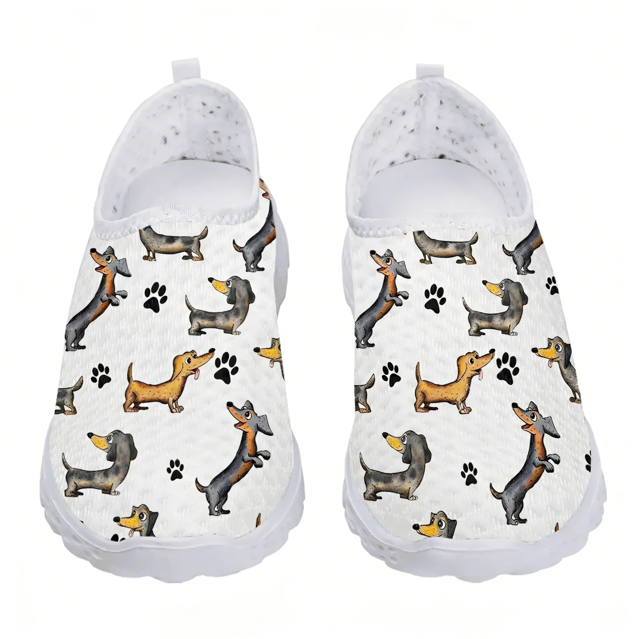 Cartoon-Dackel-Hundepfoten-Mes – Women'S Fashion Tennis Shoes Bewertung und Preis