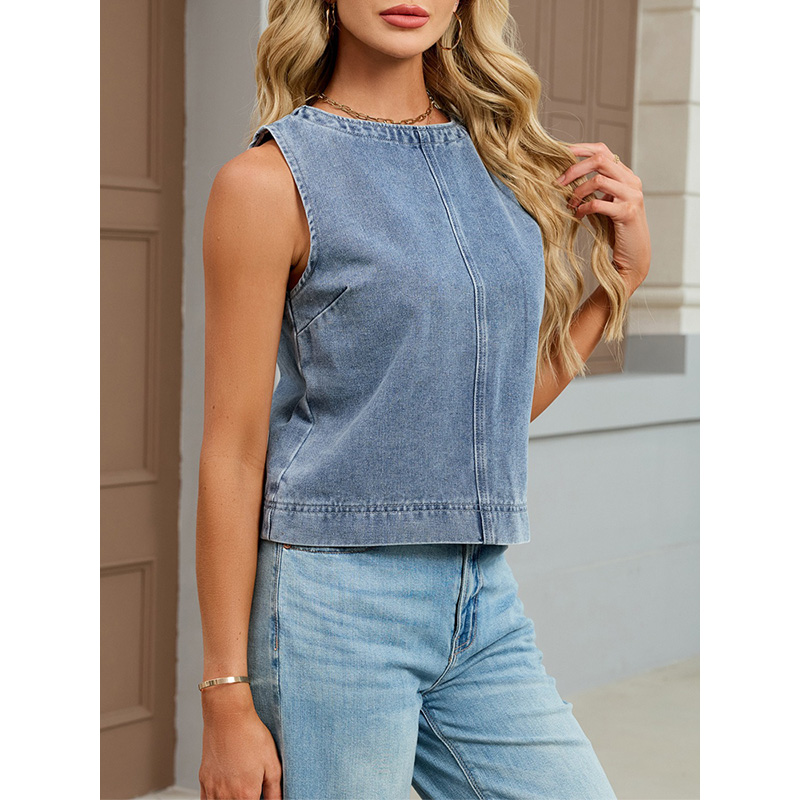 Benuynffy Lässige Jeansweste m – Women Fashion Vest Bewertung und Preis