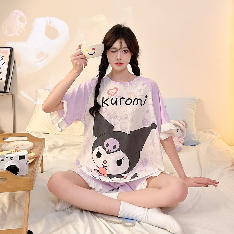 Modisches Kuromi Damen Sommer  – Women'S Fashion Pajamas Bewertung und Preis