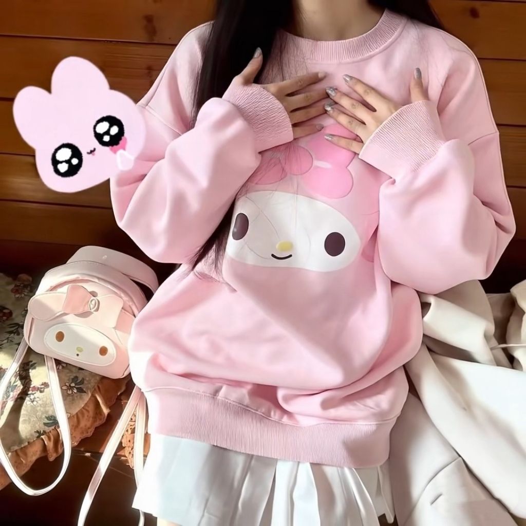 Sanrio Hello Kitty Bedruckter  – Hoodie Women Oversized Bewertung und Preis