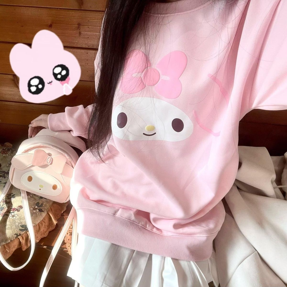 Sanrio Hello Kitty Bedruckter  – Hoodie Women Oversized Bewertung und Preis