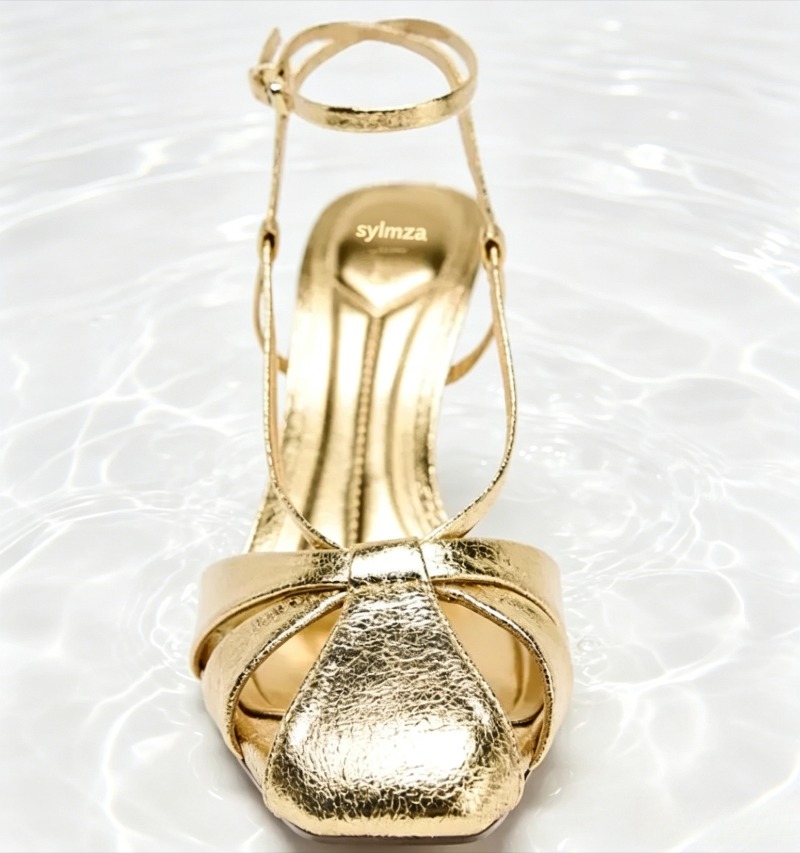 Mode Gold Dünnen Absätzen Sand – Women'S Fashion Brands Bewertung und Preis