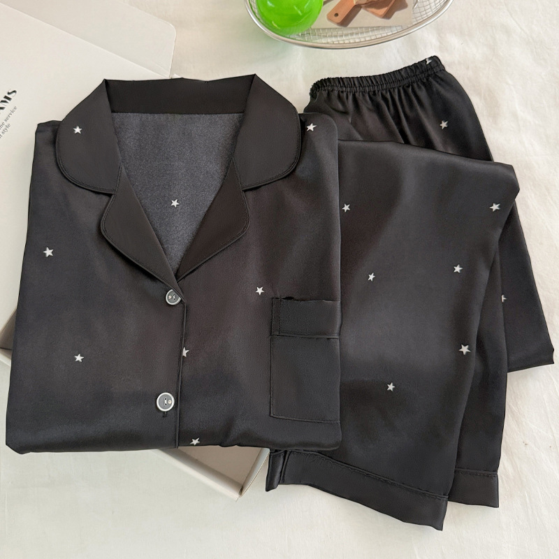 Modischer, schlichter Stern-Py – Women'S Fashion Pajamas Bewertung und Preis