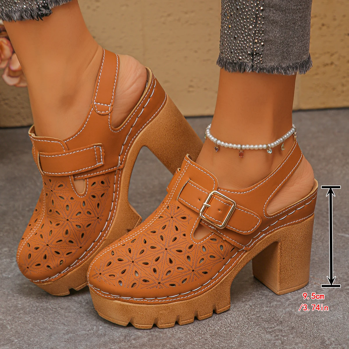 Große Damen-Sandalen mit dicke – Women Fashion Hats Bewertung und Preis