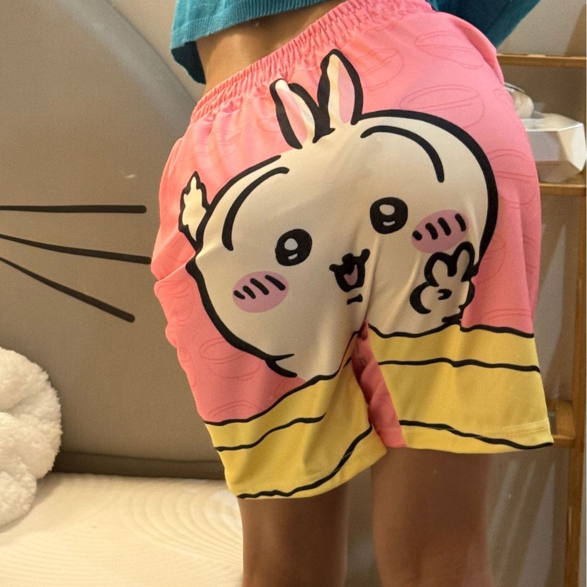 Chiikawa Y2K Usagi Sommer-Paar – Women'S Fashion Pajamas Bewertung und Preis