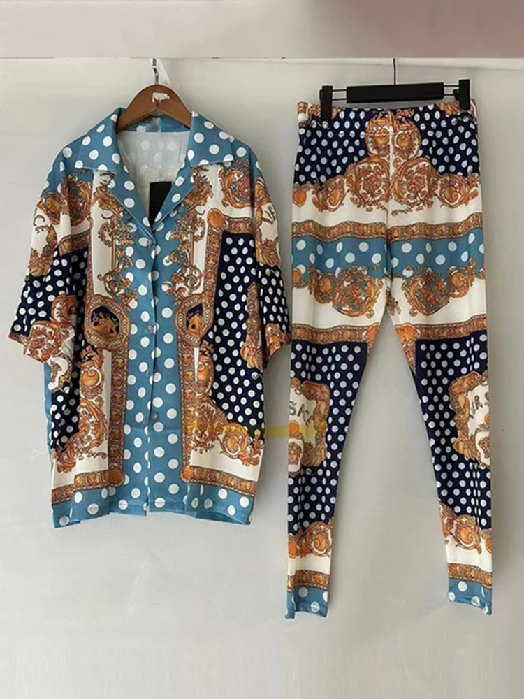 Designer Retro-Pyjama mit geom – Women'S Fashion Pajamas Bewertung und Preis