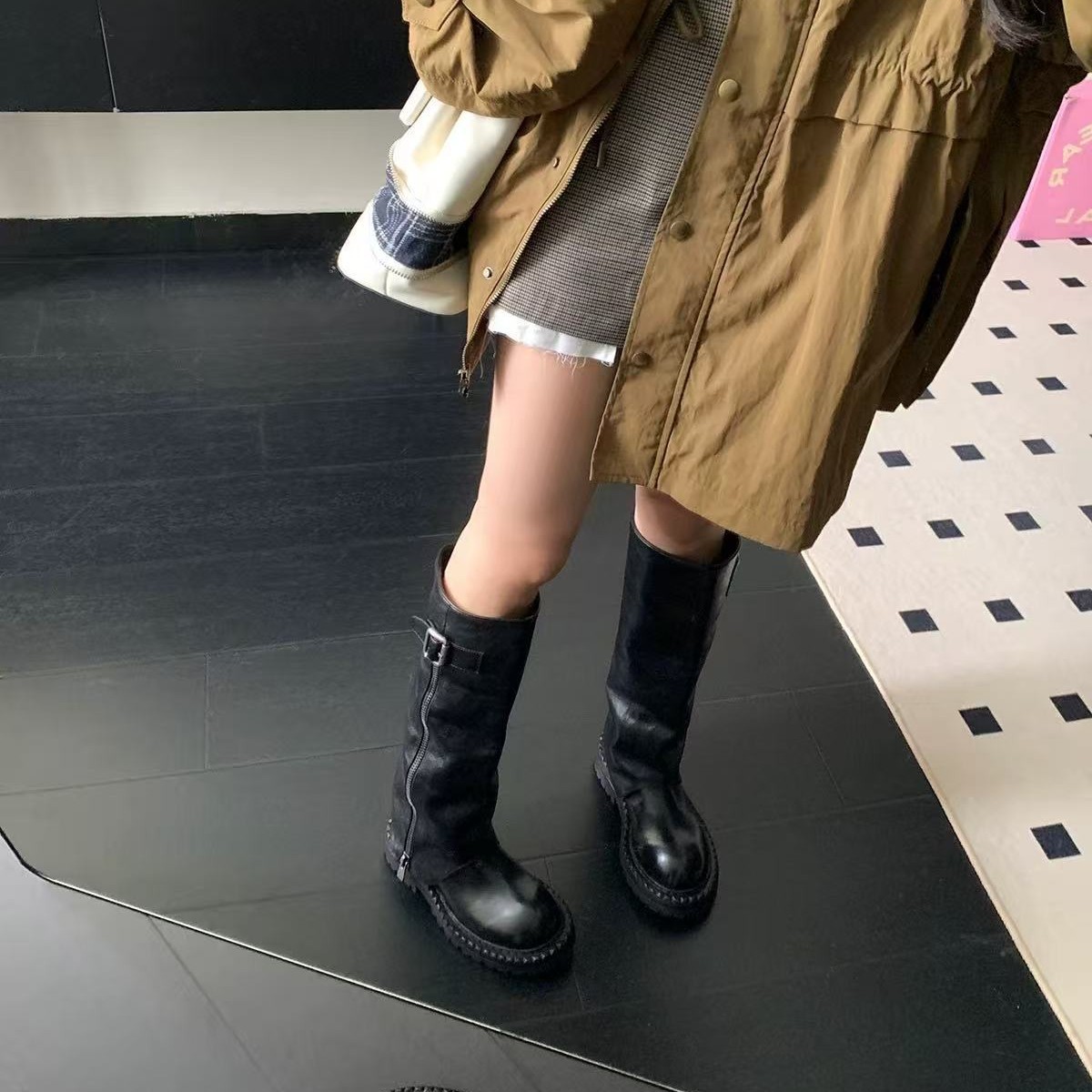 Frauen Stiefel Dicke Sohle Höh – Women Fashion Youtube Bewertung und Preis