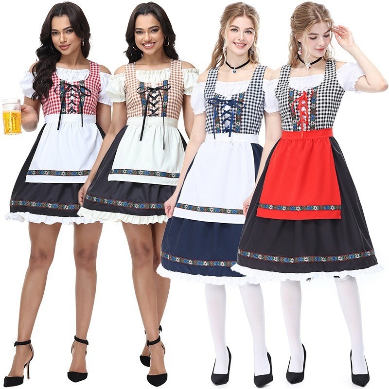 Deutsches bayerisches Dirndl-K – Off Shoulder Top Bewertung und Preis